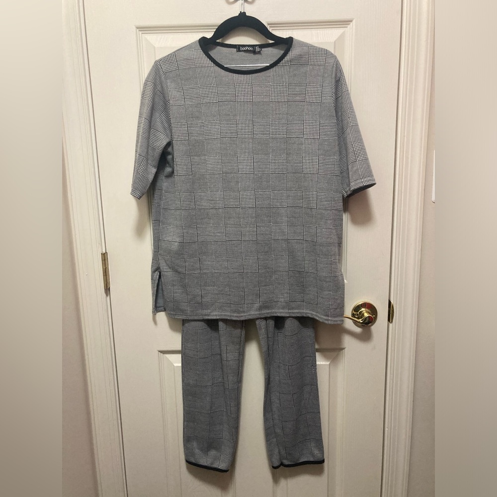 Houndstooth 2 piece set
